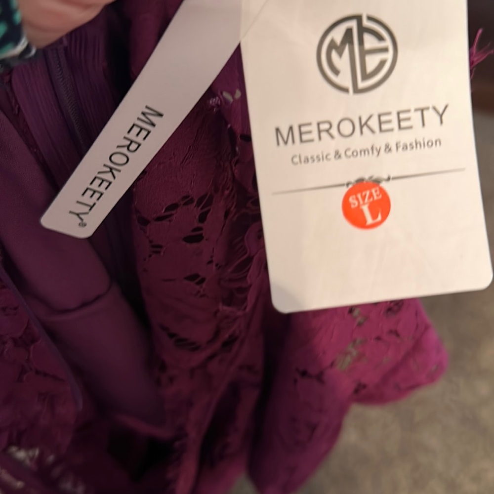 Dress light plum/grape